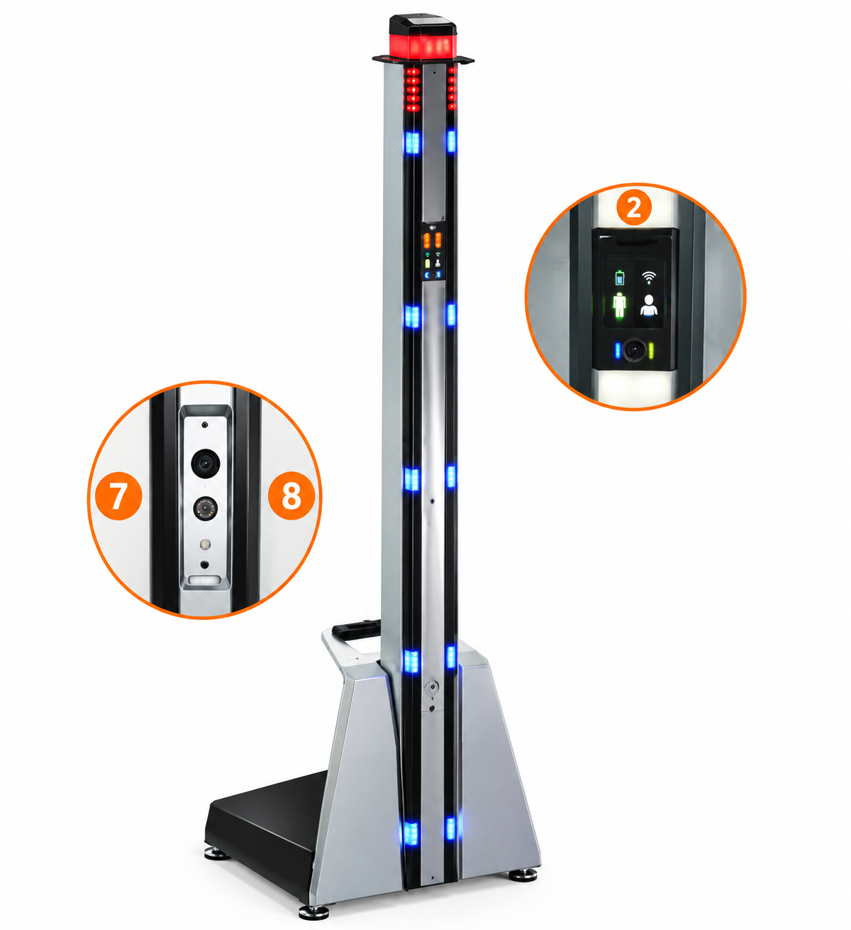 LED Security Pole